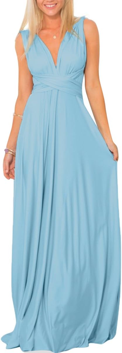 Women Transformer Multi Way Bandage Dress for Bridesmaids