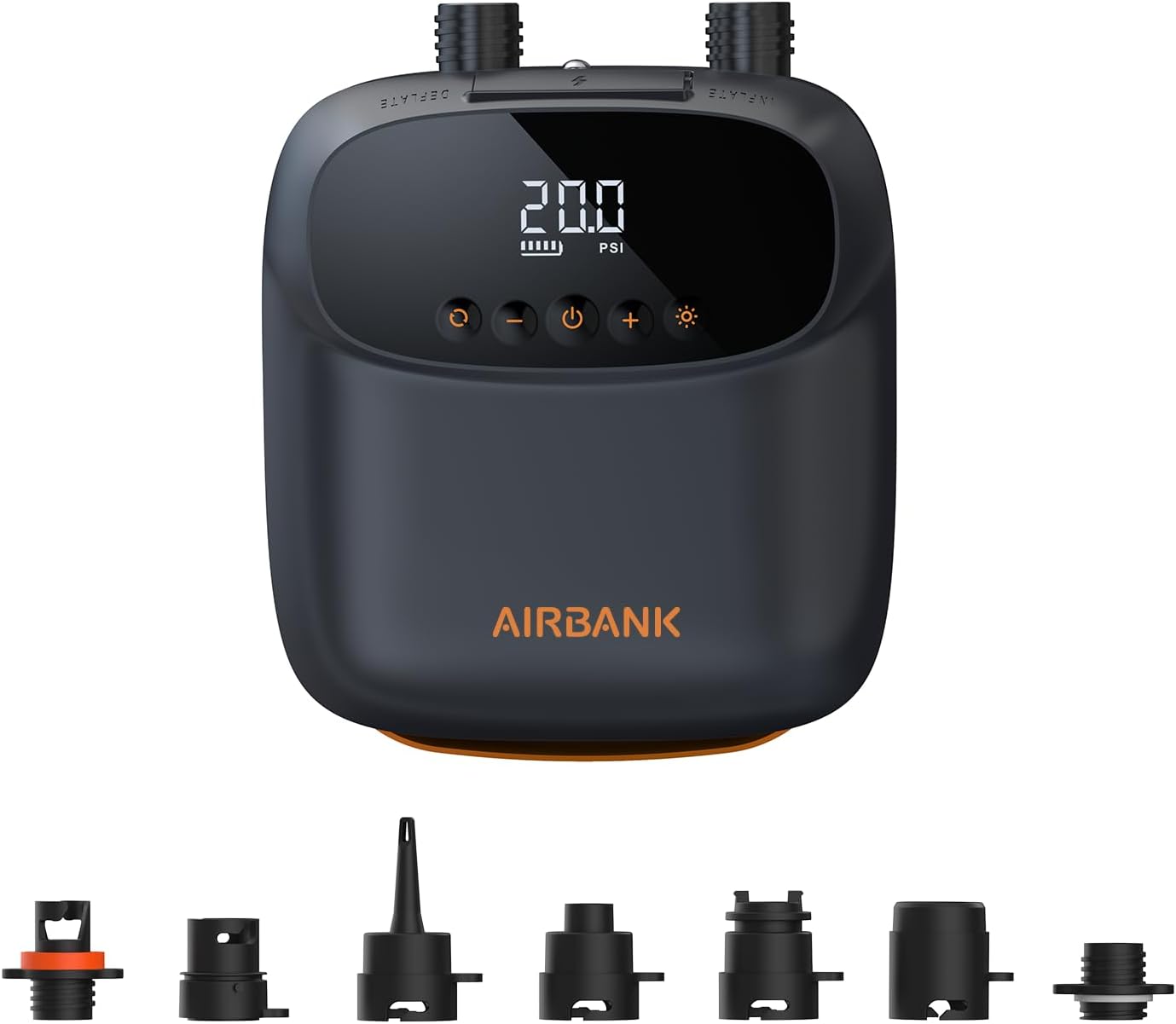 Portable Dual-Stage SUP Pump by AIRBANK - Efficient 20PSI Inflation