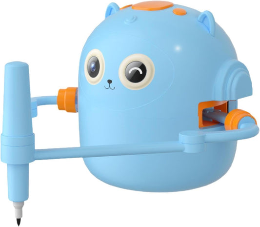 Interactive Drawing Robot Kit: 100 Cards, 2 Pens, Educational Fun!