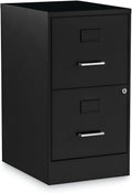 Alera Soho Vertical File Cabinet, 2-Drawer - Compact Secure Storage
