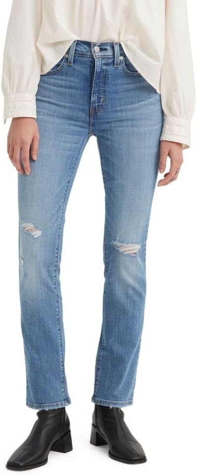 Levi's Womens 724 High Rise Straight Jeans for Effortless Style