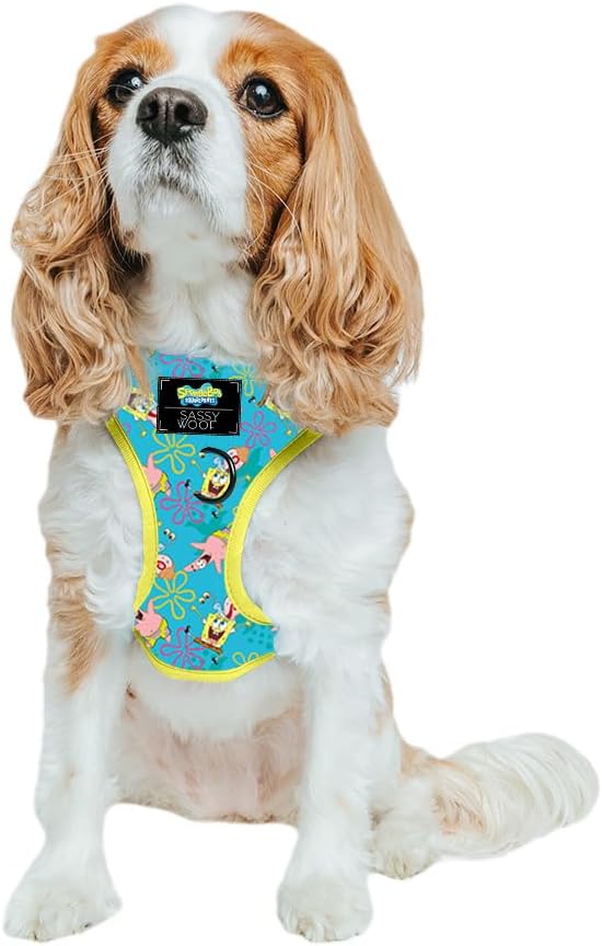 Dog Adjustable Harness for Small Dogs - Spongebob Squarepants