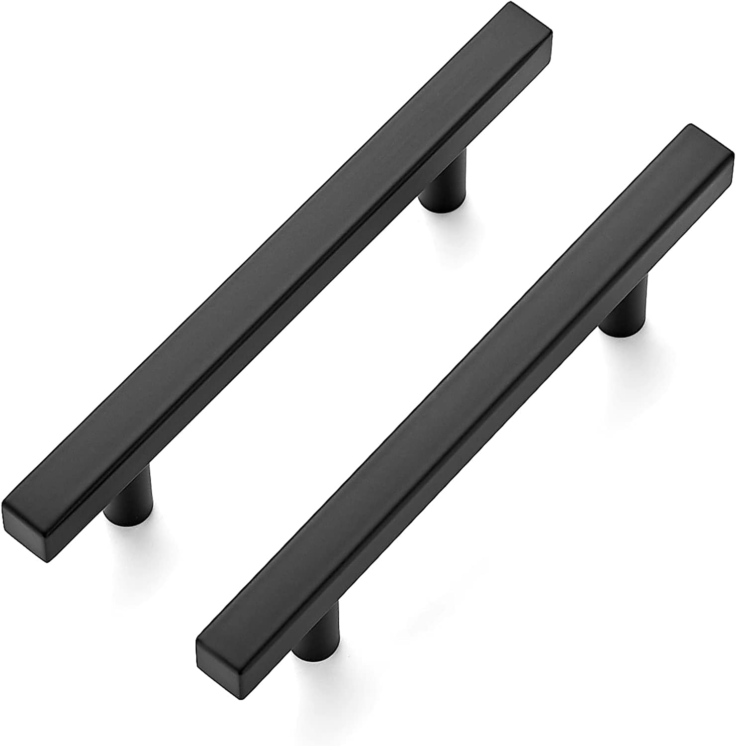 Ravinte 40 Pack 6in Square Cabinet Pulls in Matte Black Finish