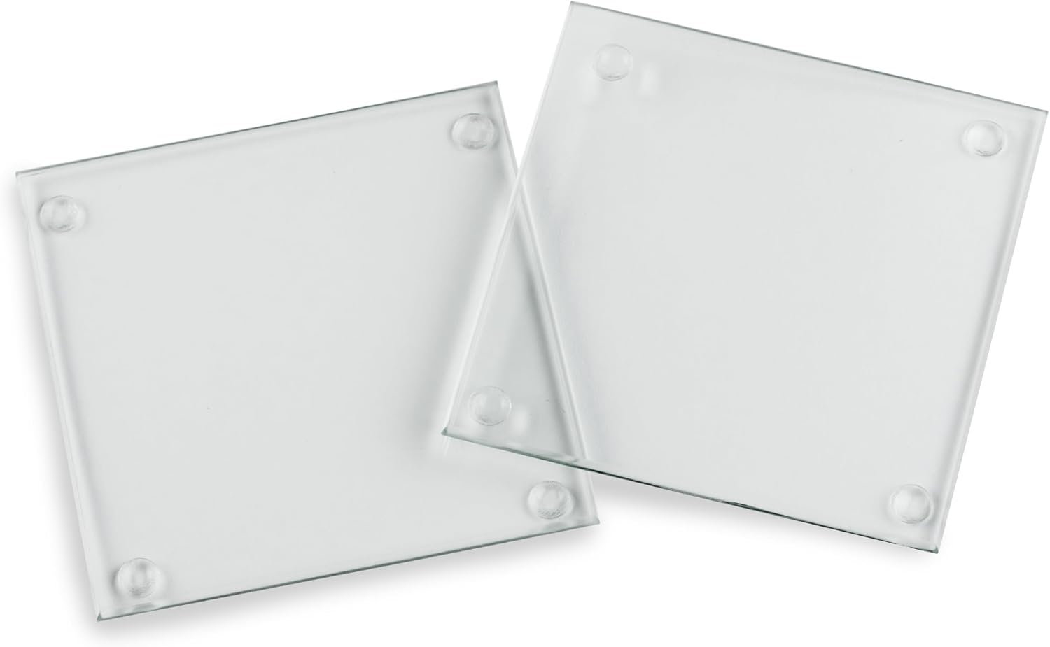DIY Glass Drink Coasters Set of 48 for Home Decor and Parties