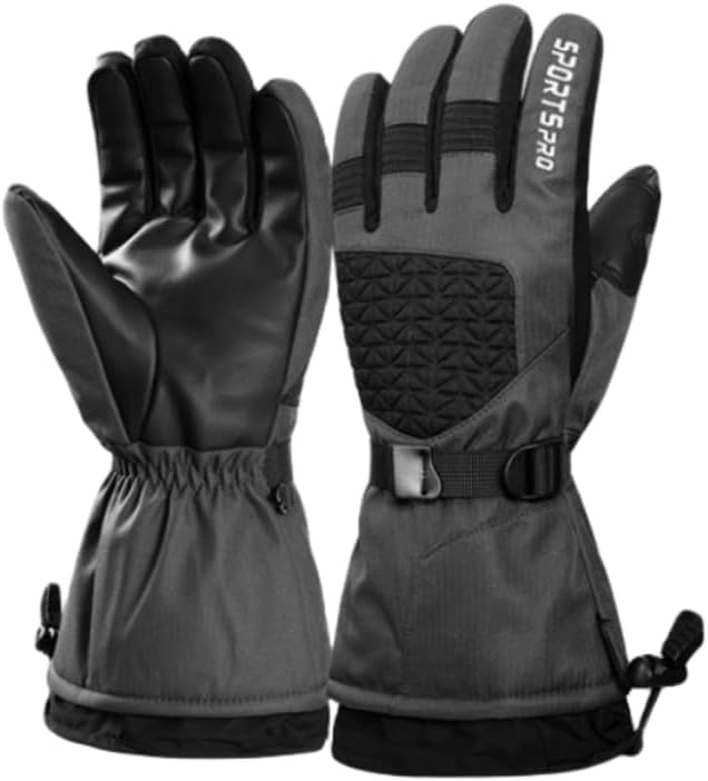 Waterproof Thermal Ski Gloves - Warm & Cozy - Unisex - 1 Pair
