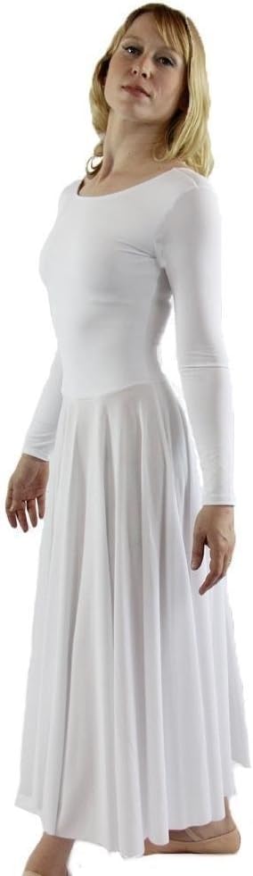 Danzcue Womens Praise Loose Fit Long Sleeve Dance Dress Review