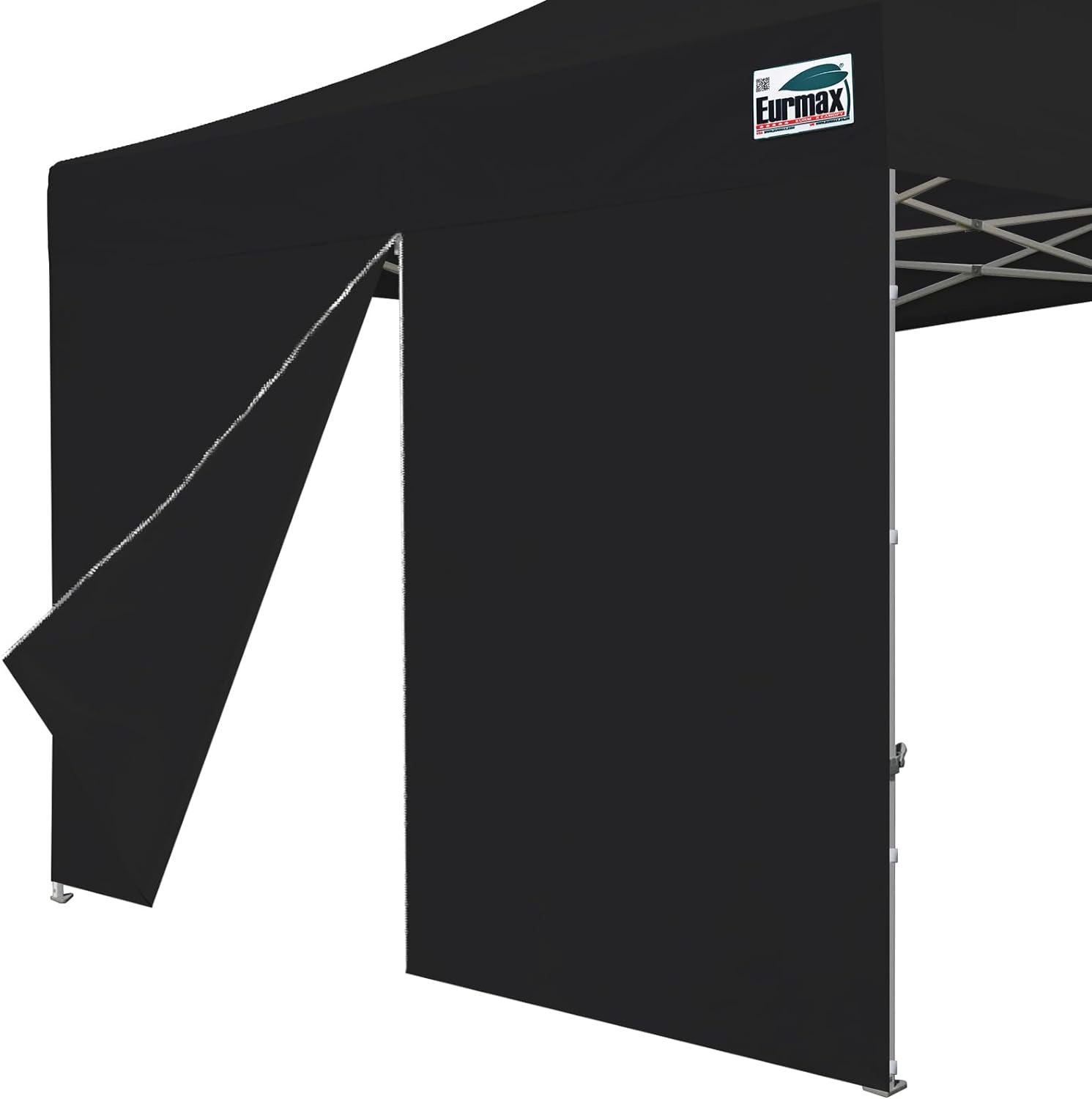 Eurmax Instant Canopy SunWall with Zipper Entry