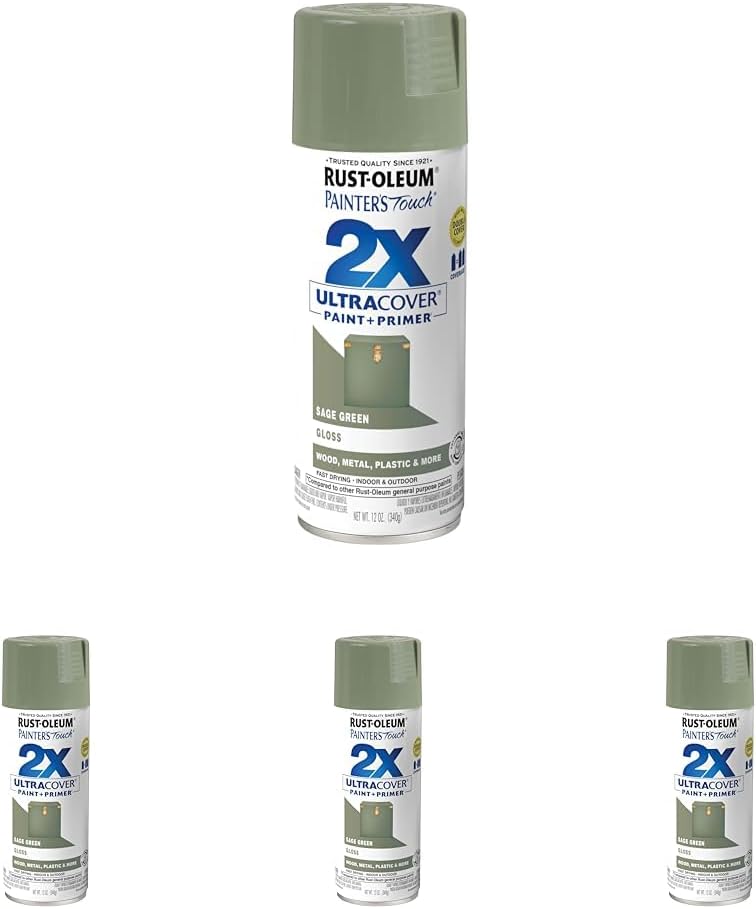 Rust-Oleum Painter's Touch 2X Ultra Cover Spray Paint in Gloss Sage