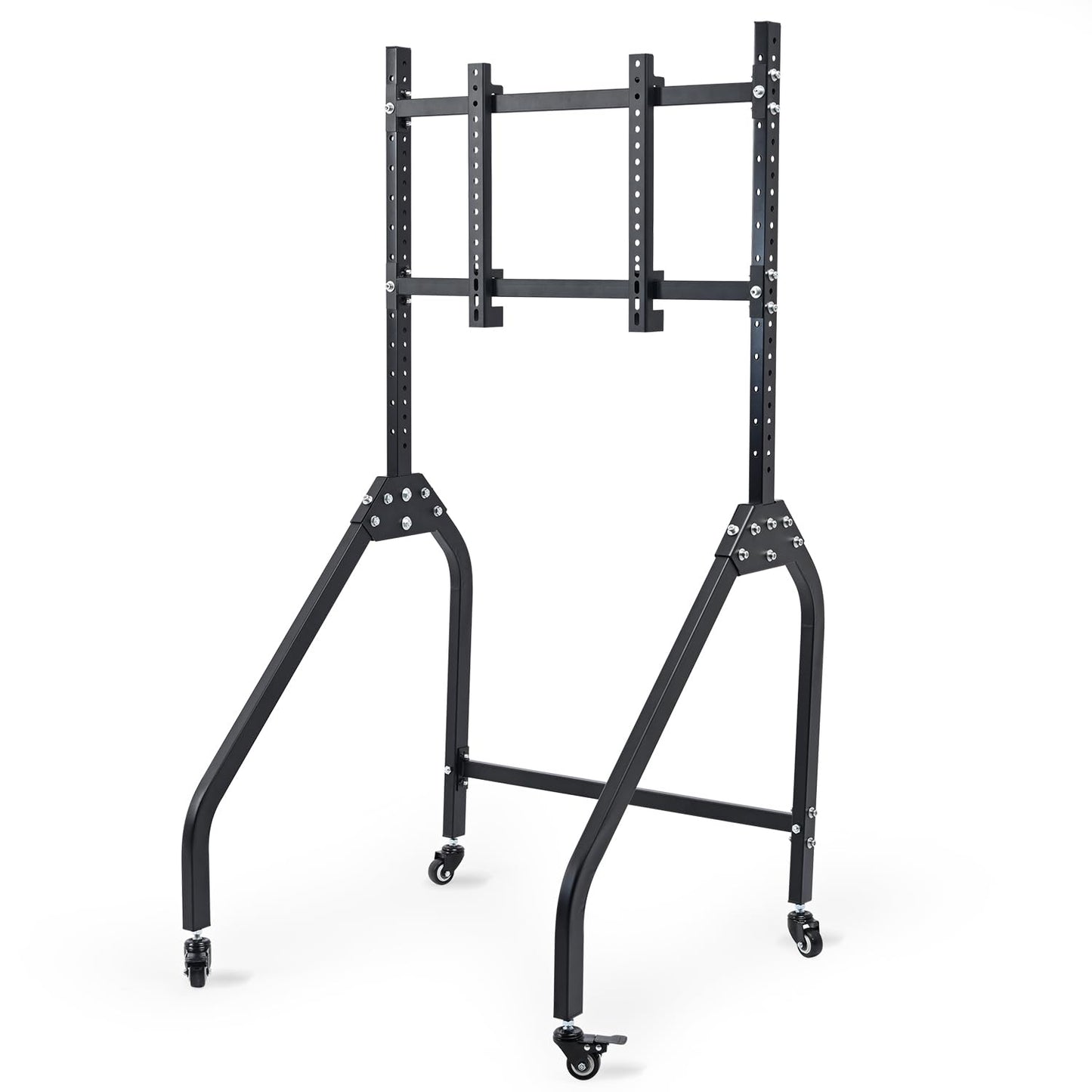 Dardoo Single Monitor Stand with Brake Casters for Racing Sim