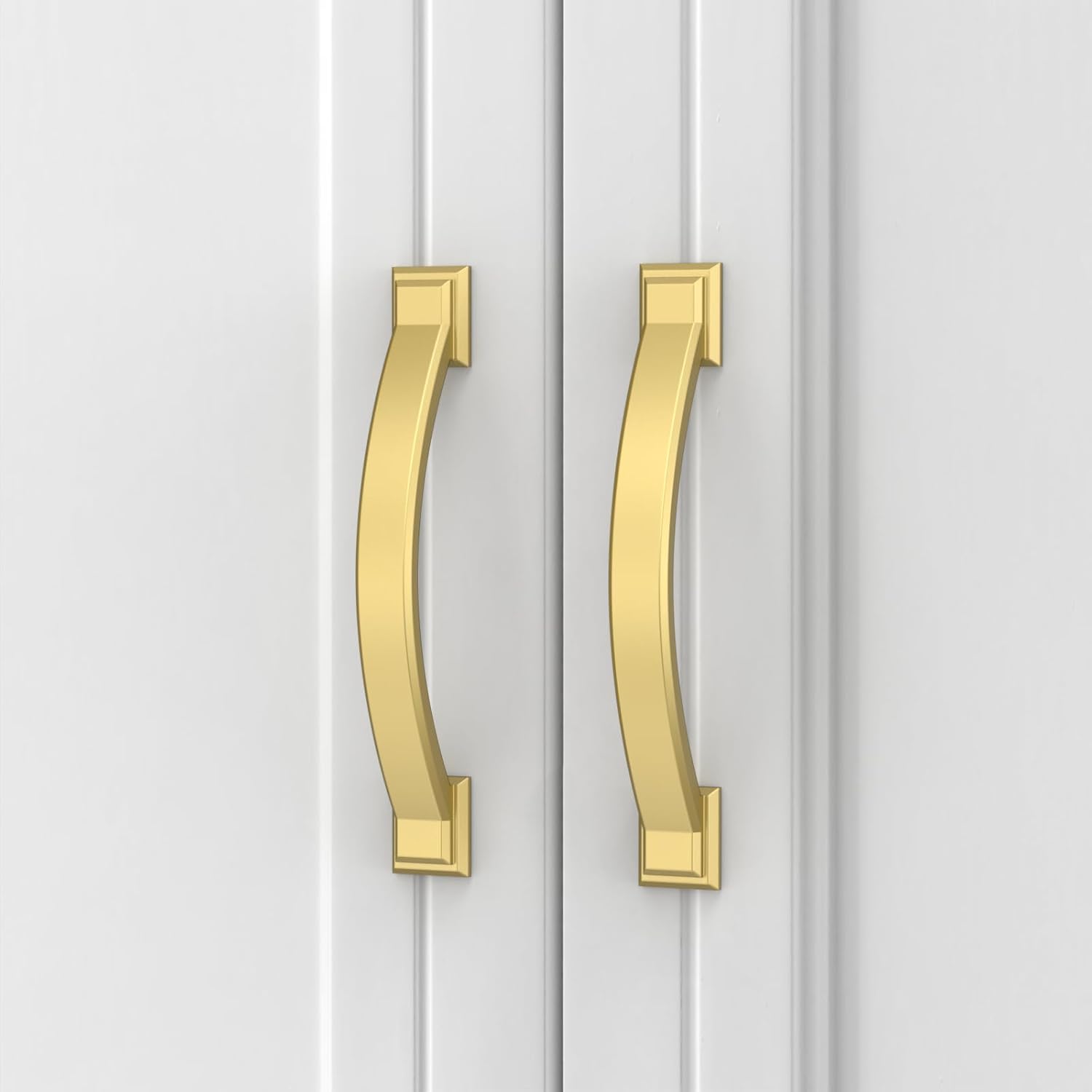 Asidrama 10 Pack 3.75 Inch Brushed Gold Cabinet Handles Review