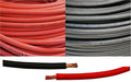 8 Gauge 100 ft Black + 100 ft Red Welding Battery Cable - Flexible