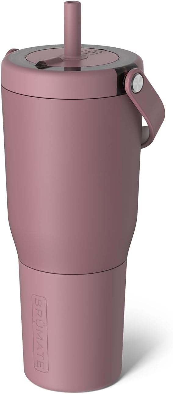 BruMate Resa 35oz Leakproof Travel Tumbler with Handle & Straw