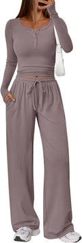 Trendy Queen Women's 2 Piece Lounge Set - Soft Rayon Blend