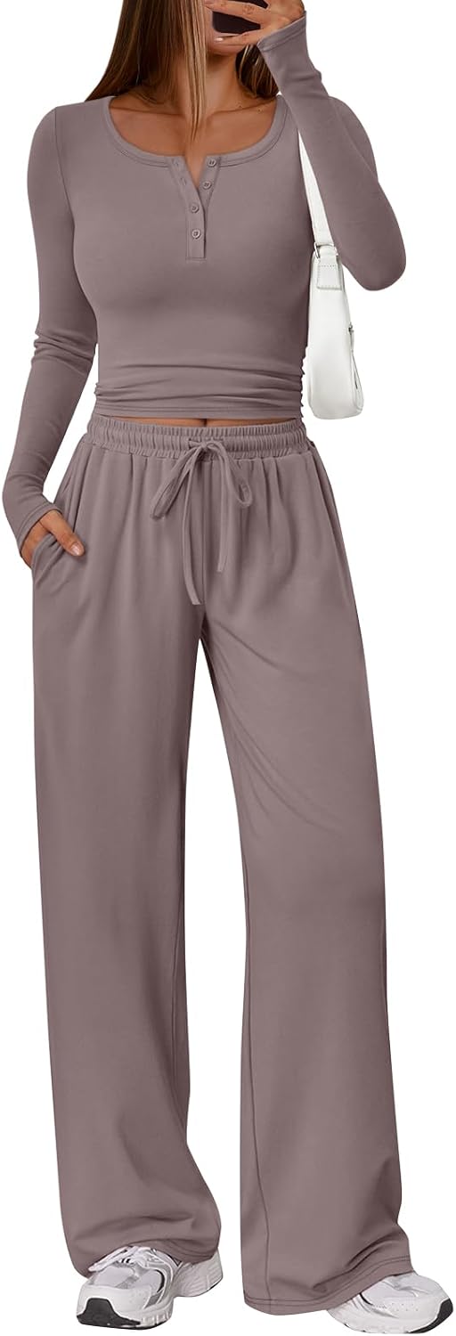 Trendy Queen Women's 2 Piece Matching Lounge Sets for Comfort