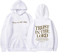 TRUST IN THE LORD Hoodie Christian Faith Pullover Sweatshirt