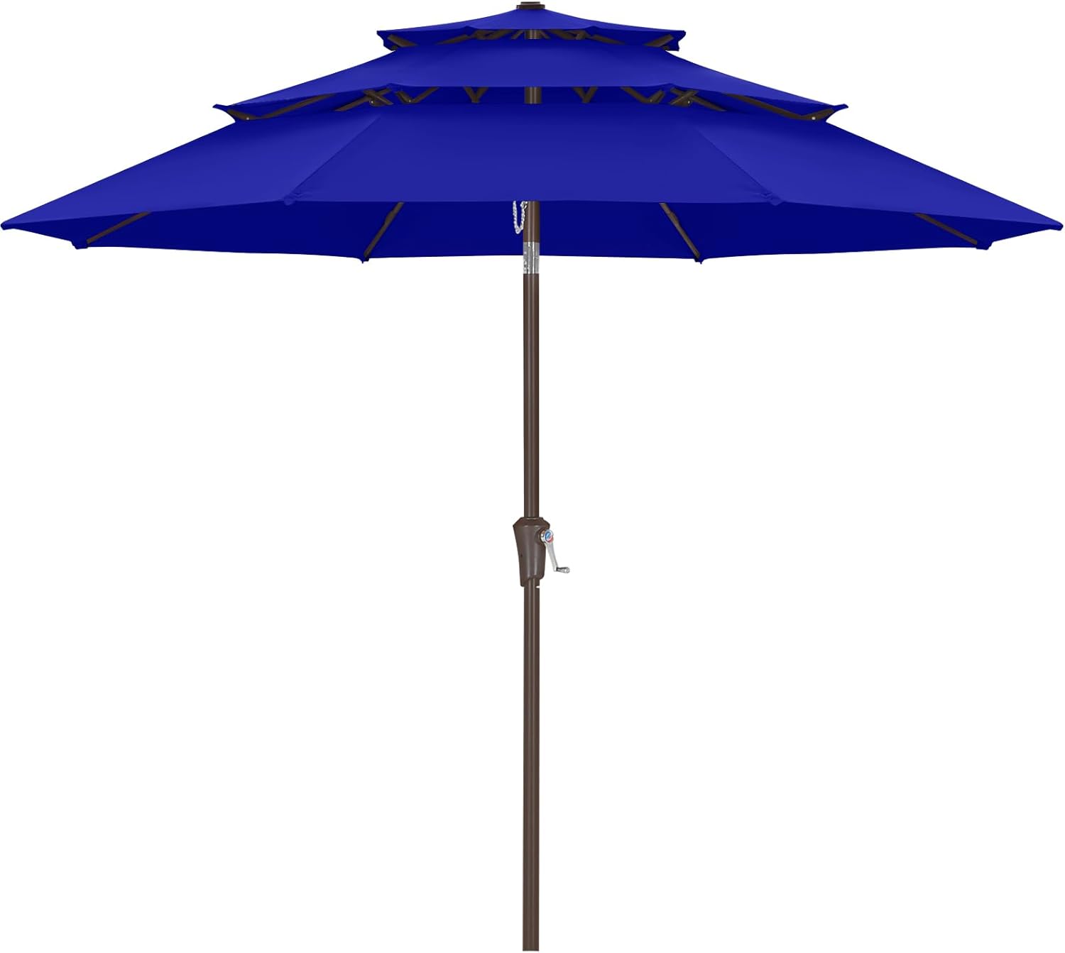 ABCCANOPY 11Ft 3 Tiers Market Umbrella for Outdoor Spaces