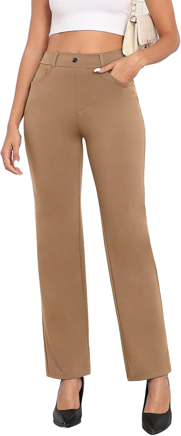 Agenlulu High Waisted Dress Pants for Women - Stylish Office Wear