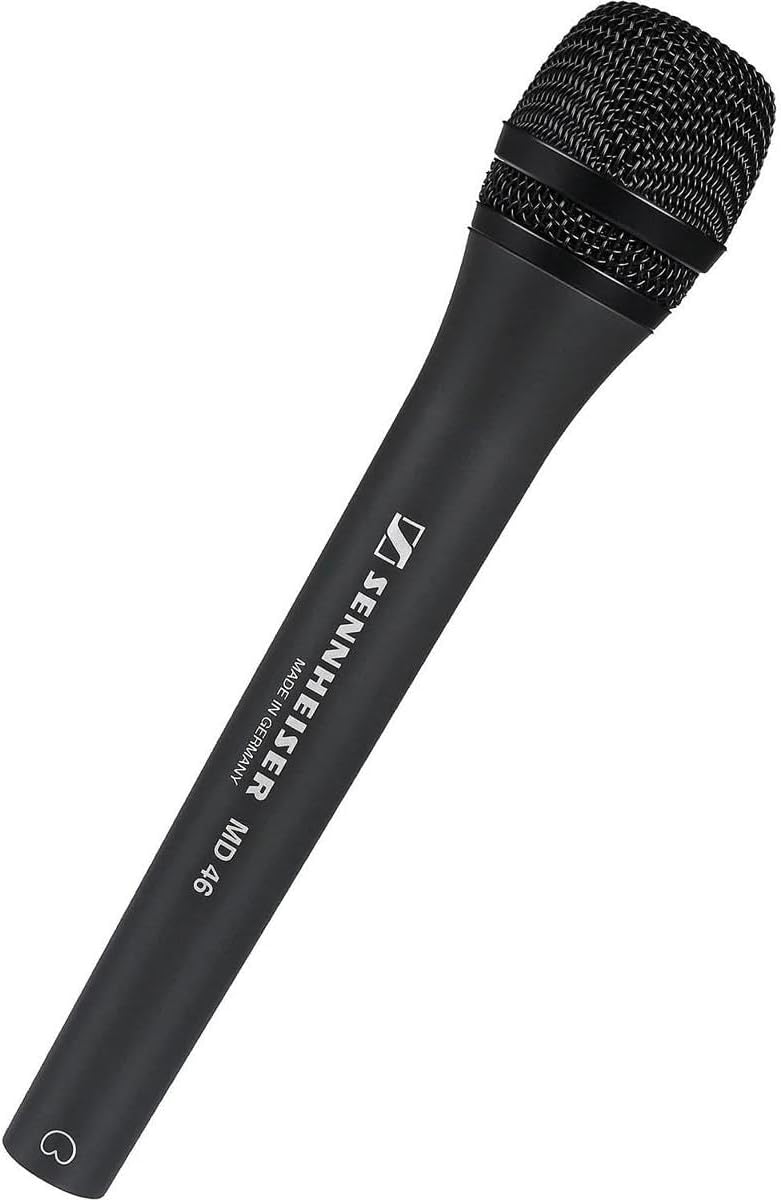 Sennheiser MD 46 Cardioid Interview Microphone for Professionals