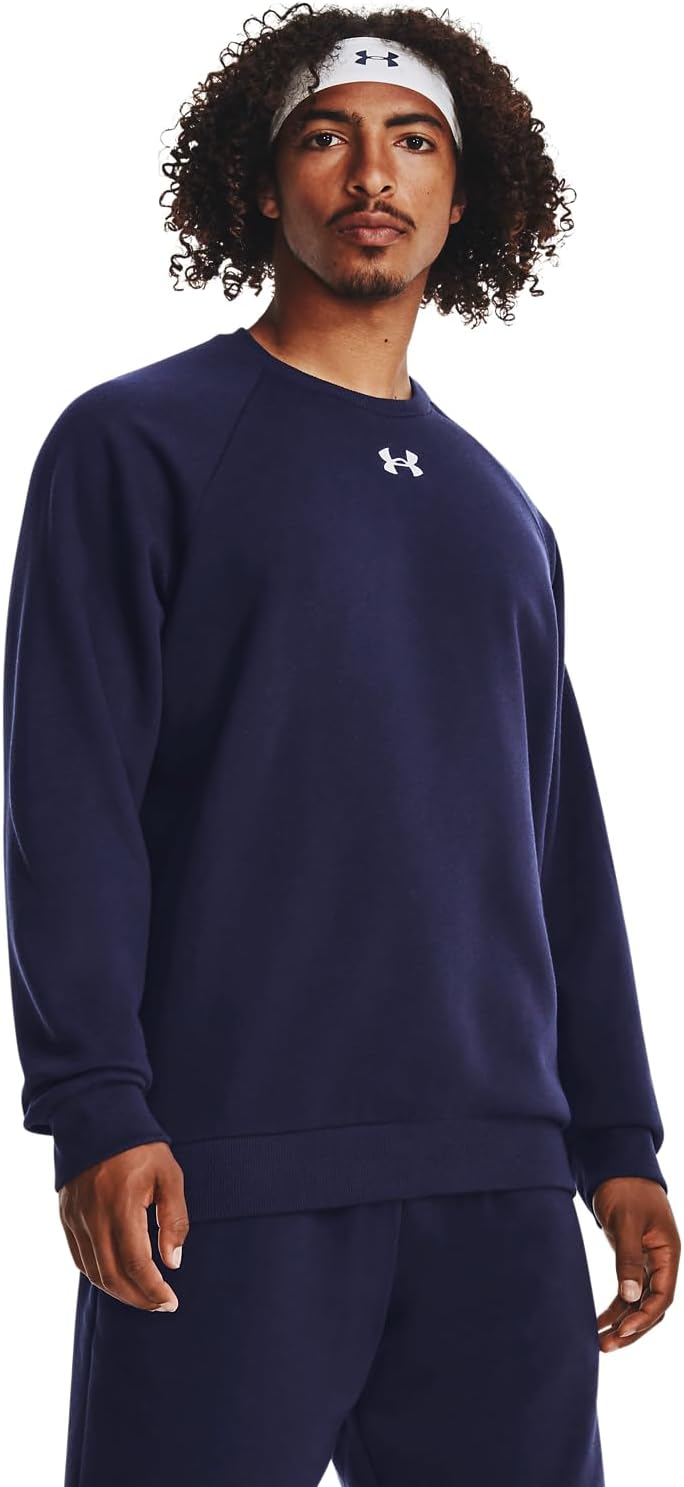 Under Armour Men's Rival Fleece Crew for Ultimate Comfort