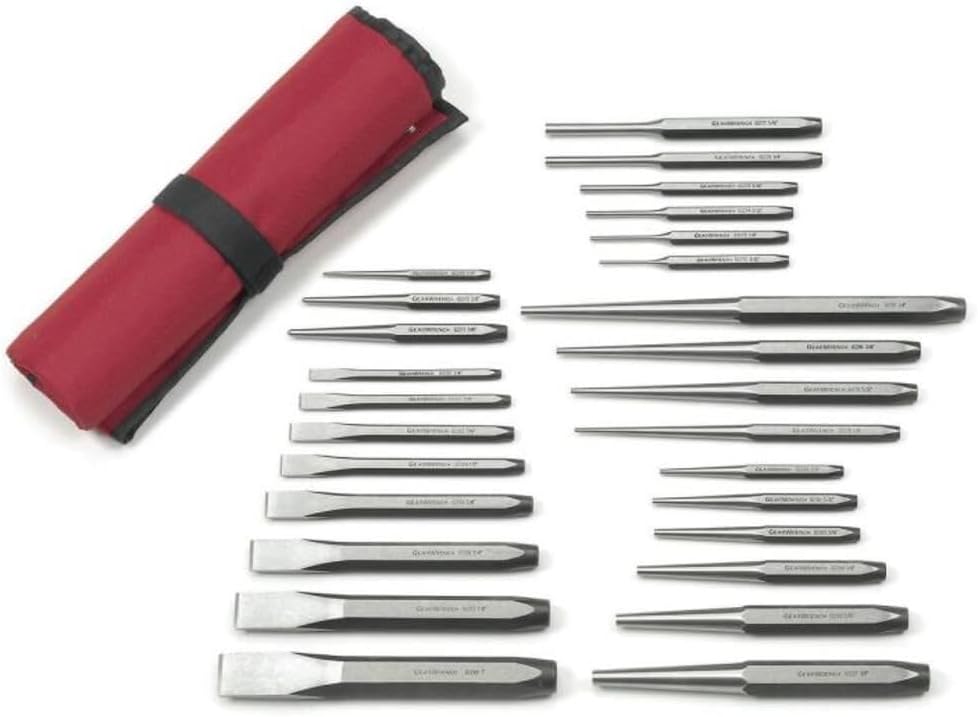 GEARWRENCH 27 Piece Large Chrome Punch & Chisel Set Review