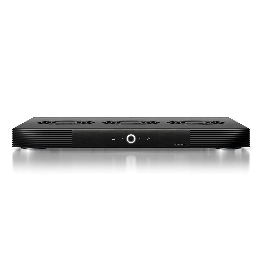 AC Infinity AIRCOM S9 Quiet Cooling Fan System for AV Components