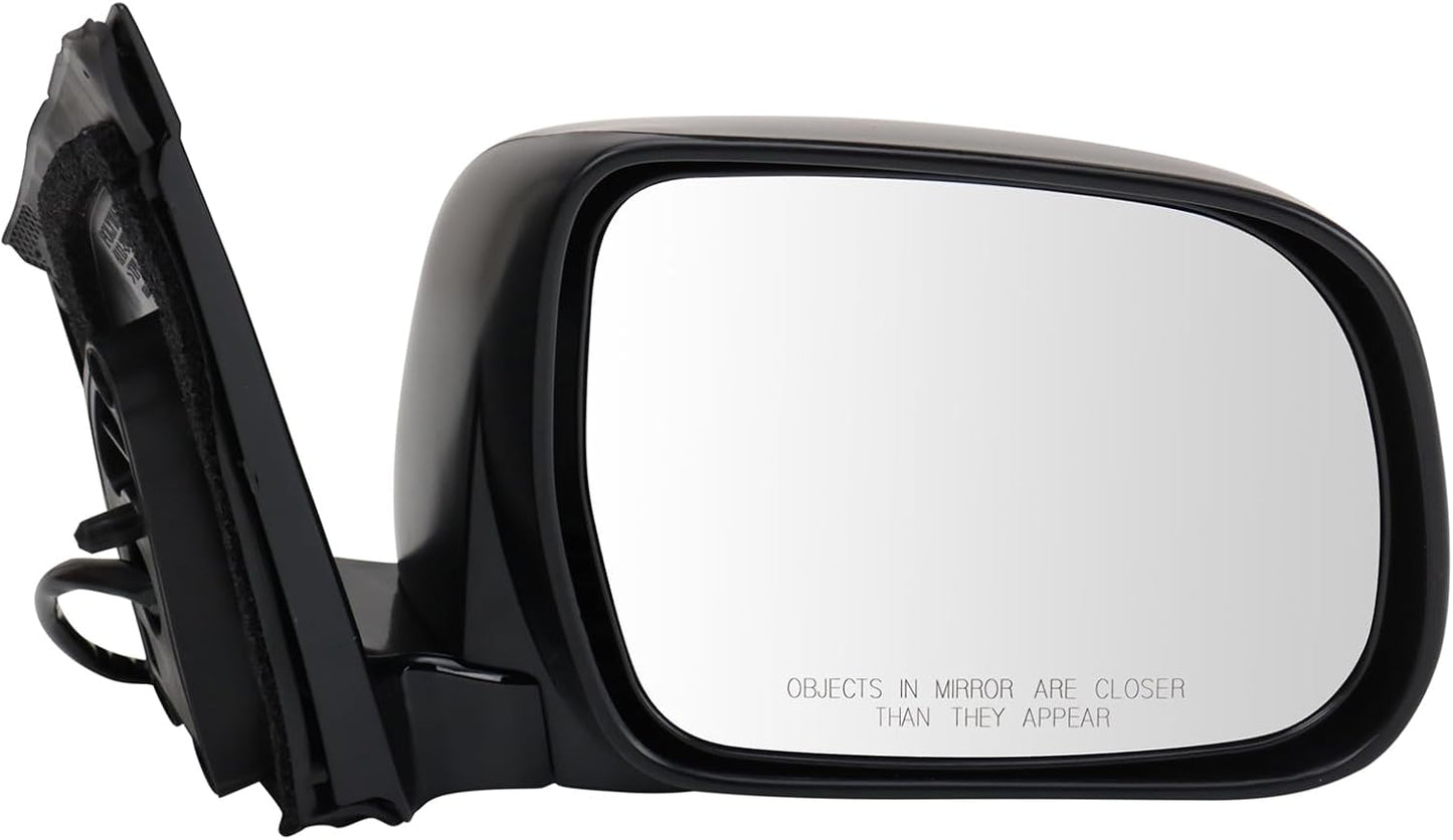 TRQ Passenger Side Mirror Assembly for Lexus RX330 RX350 RX400h