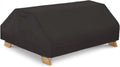 Picnic Table Cover 96 in Waterproof 600D Oxford - Black Heavy Duty