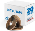 Second Skin Butyl Sealant Tape 1/4 x 1/2 in 20 ft - Durable Watertight