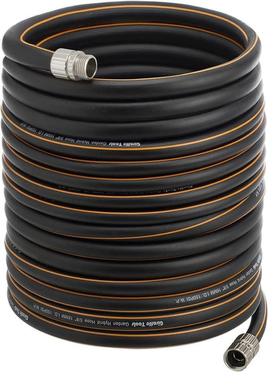 Giraffe Tools 100ft Heavy Duty Garden Hose - No Kink, Flexible