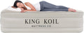 King Koil Luxury California King Air Mattress with Built-in Pump