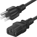 AC Power Cord for Samsung Sony LG Toshiba Viewsonic 6 ft - Universal