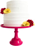 Sprinkles & Confetti 11ft Bright Pink Melamine Cake Stand - Durable