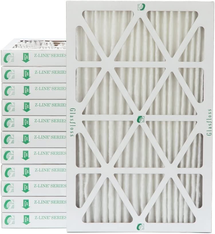 Glasfloss 16x24x2 MERV 10 Furnace Filter for Clean Air