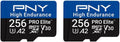 PNY 256GB PRO Elite High Endurance microSDXC - LongRun 4K Recording