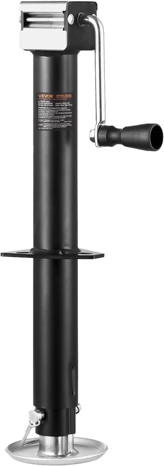 VEVOR 5000 lbs A-Frame Trailer Jack for Heavy-Duty Use