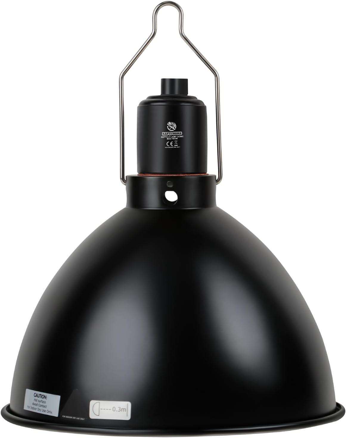 Reptile Light Fixture for Optimal Heat and UVB Basking Needs