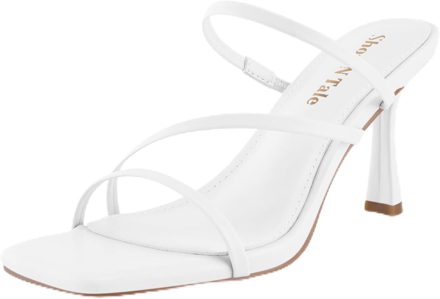 Shoe'N Tale Strappy Kitten Heels for Women - Stylish Mules