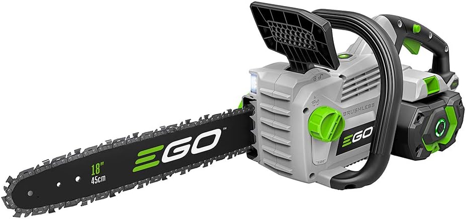 Effortlessly Cut with EGO Power+ 18 Chainsaw