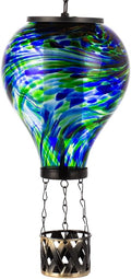 Hot Air Balloon Solar Lantern Hanging Solar Lanterns - Garden Flame