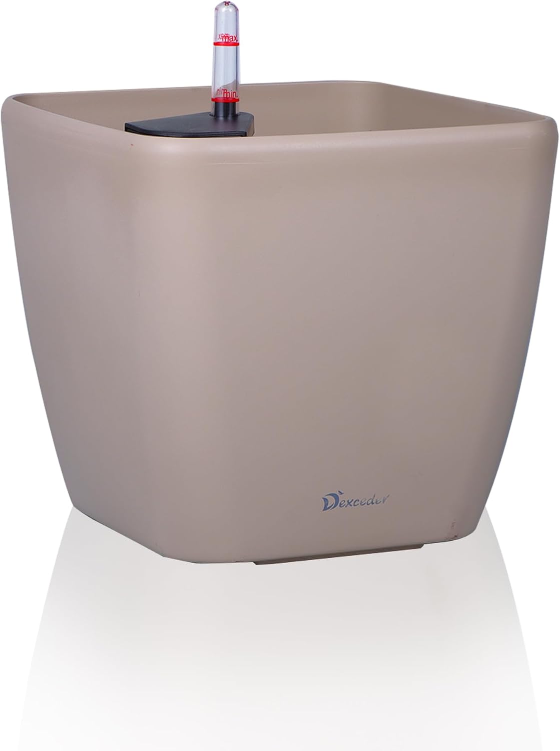 Dexceder 13x12 Self Watering Planter with Wheels for Indoor Use