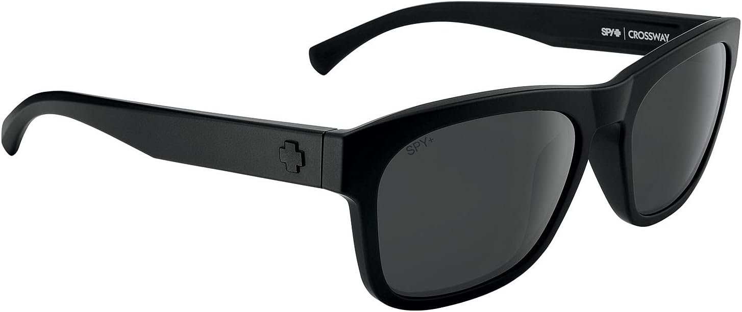 SPY OPTIC Crossway Square Sunglasses with Color Enhancing Lenses