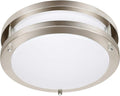 Drosbey 60W LED Flush Mount Ceiling Light Fixture - Super Bright 6000