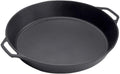 20-inch Pre-Seasoned Cast Iron Skillet with Dual Assist Handles
