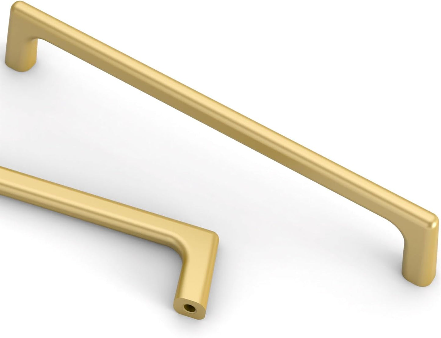 10 Pack 6.3 Inch Gold Cabinet Pulls for Kitchen Hardware