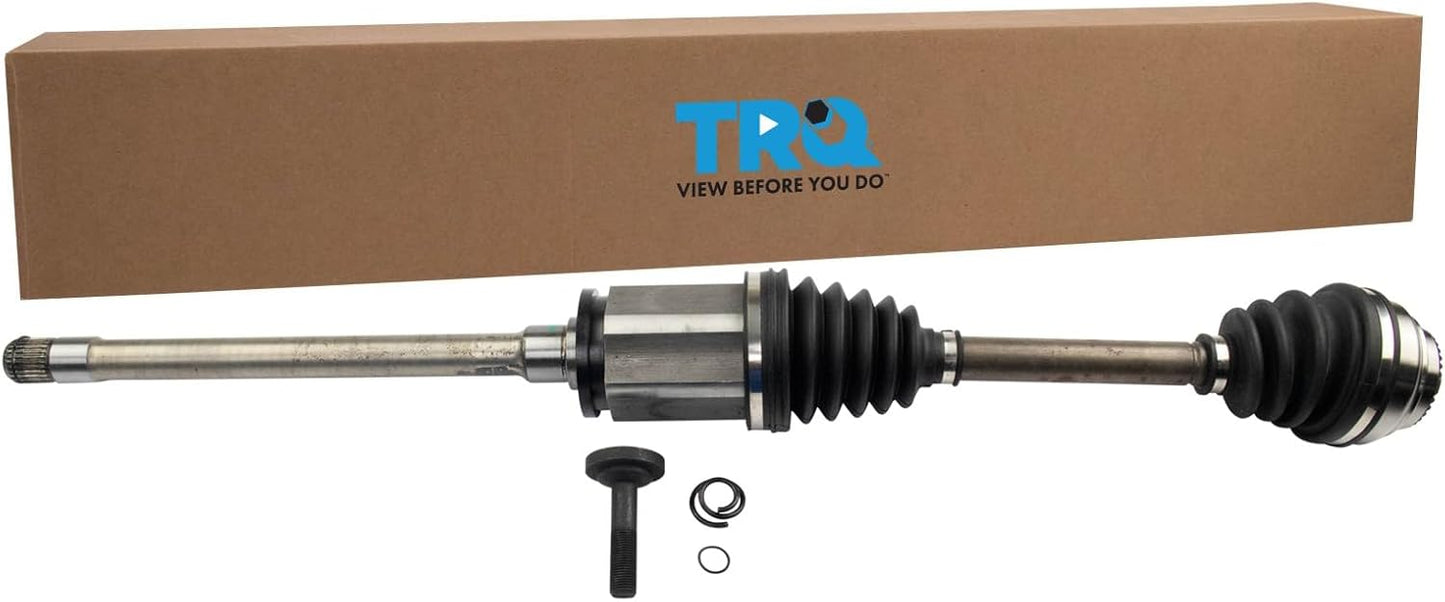 TRQ Front Right CV Axle Shaft for BMW 528i 535i 640i xDrive