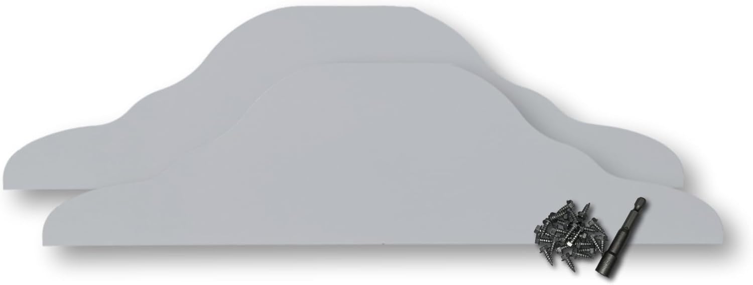 Eagle 1 Rain Gutter Valley Splash Guards for Perfect Drainage