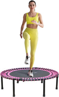 Fitness Trampoline for Adults and Kids - Safe Indoor Rebounder