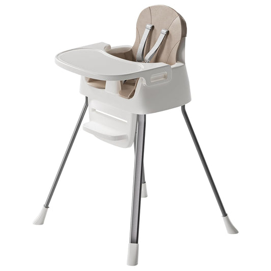 Portable Baby Highchair for Infants and Toddlers with 5 Point Harness