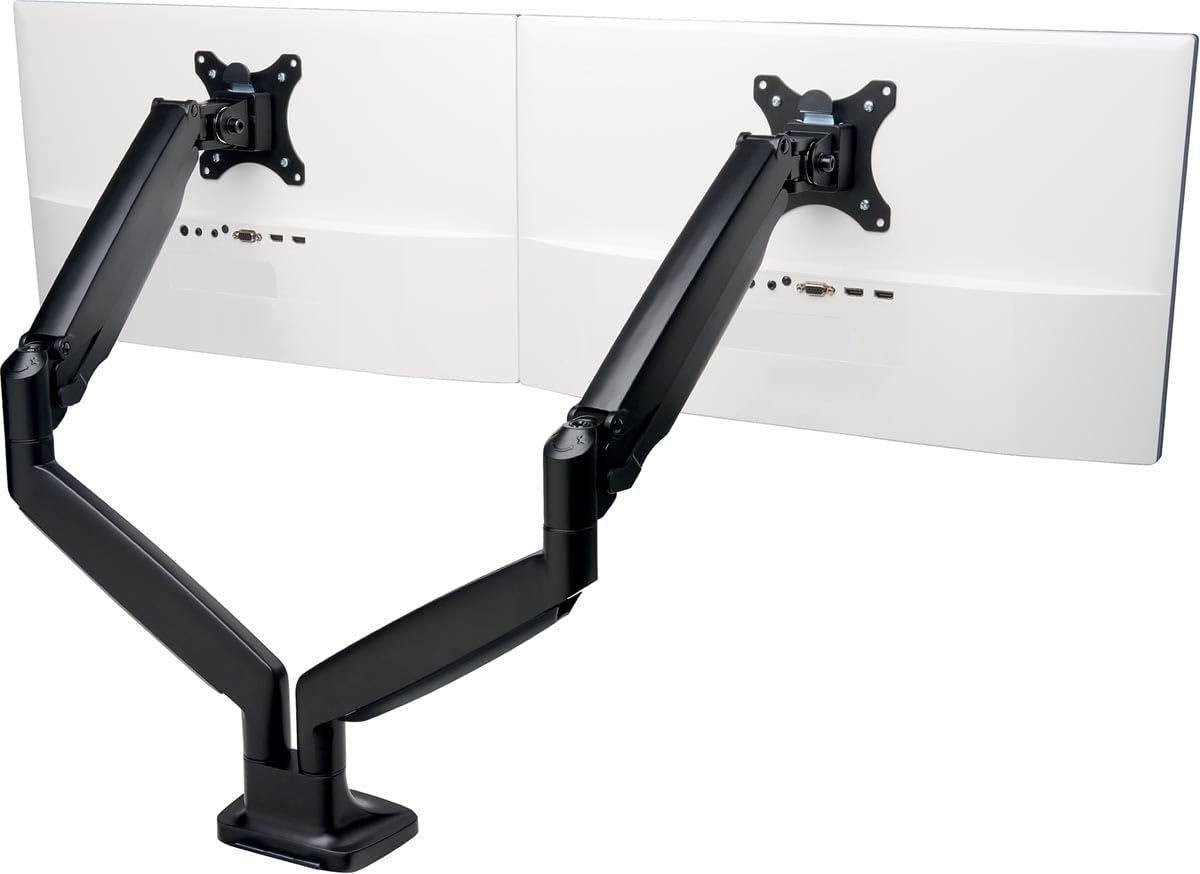 Kensington SmartFit One-Touch Dual Monitor Arm for Comfort