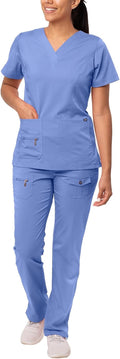 Adar Pro Breakthrough Plus Scrub Set for Women - Tailored Comfort Back